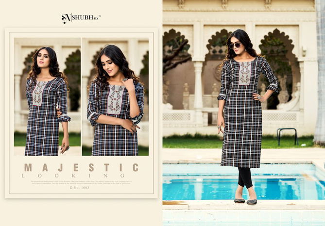 Shubh Kulfi 1 Viscose Handloom Ethnic Wear Designer Kurti Collection